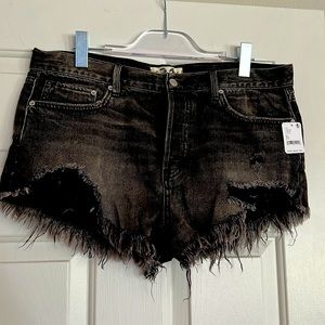 Free People Cutoff Denim Shorts